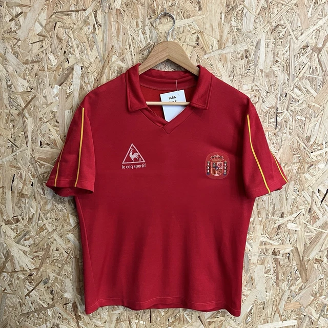 SPAIN ESPAÑA | 1988 1990 | Camiseta Maglia Trikot | Le Coq Sportif