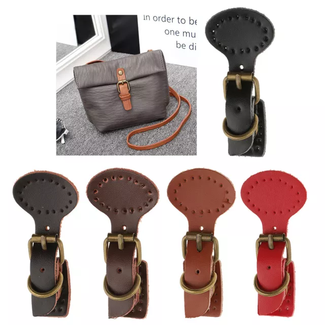 Leather Buckles Bag Making Fastener Magnetic Snap Sew on DIY Retro Clasp