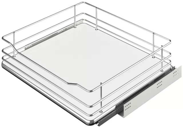 Armario Base Innenauszug Gabinete Cocina Extraible Cromo Cesta 514x475x120 MM