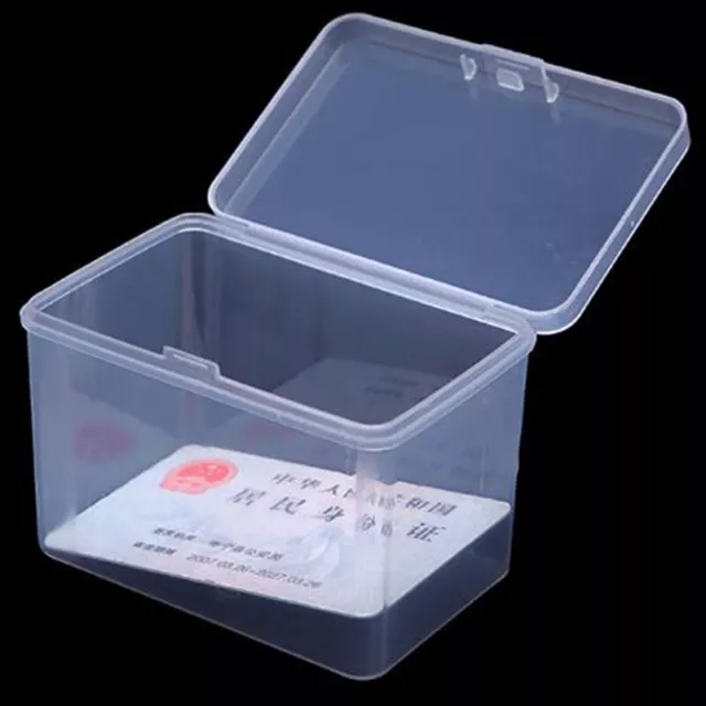 9*5.9*6.5cm Packaging Box Chip Box Storage Transparent Plastic PP Material Box*