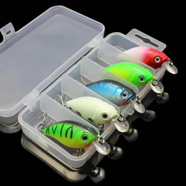 Esche da pesca Minnow esca a manovella accessorio strumento metallo oggetti di scena adatto per pesca