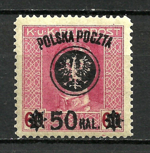 POLAND 1918 Lublin Fi.27a ** OVPT exp. Z.WIATROWSKI