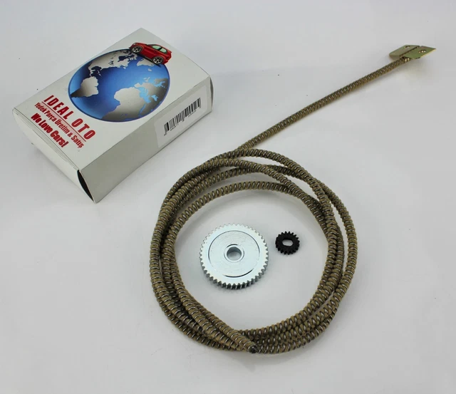 MERCEDES 190 W201, W124 Sunroof Pull Cable & Sunroof Motor Gear 2x