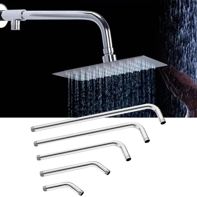 Adattatore Docce Estensione Braccio Doccia Bagno Accessorio Extra Tubo Angolato