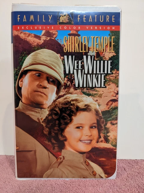 Shirley Temple, Wee Willie Winkie, 1937 20th Century (VHS, Clamshell, Color)