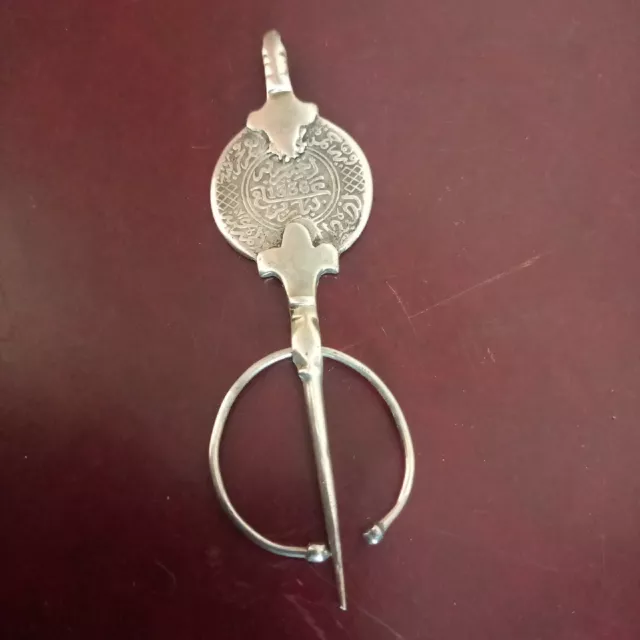 Ancienne fibule  en argent berbère bijoux Maroc old brooch jewelry ethnic