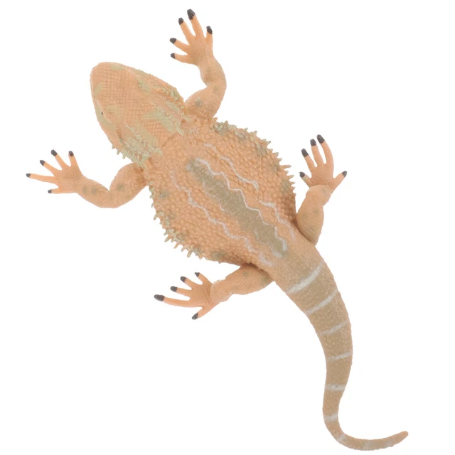 Lucertola Statuetta Lucertola Figure Animali Decorazioni Plastica Bambino