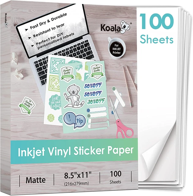 Koala Matte Photo Paper - 8.5x11 - Inkjet Printer - Presentation Flyer