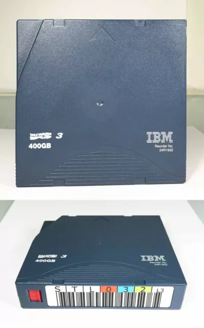 IBM LTO-3 Ultrium 400/800GB RW Data Cartridge (24R1922)