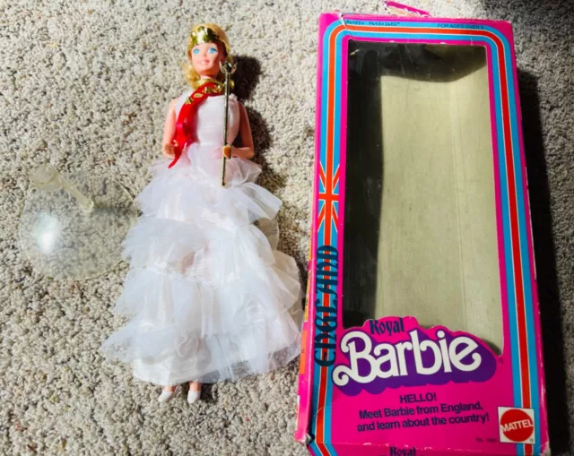 1979 Muñecas del mundo Inglaterra muñeca Barbie real Mattel 