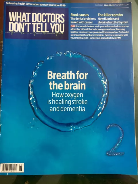 What Doctors Don't Tell You Breath for the Brain Oxygen Stroke Dementia June  23