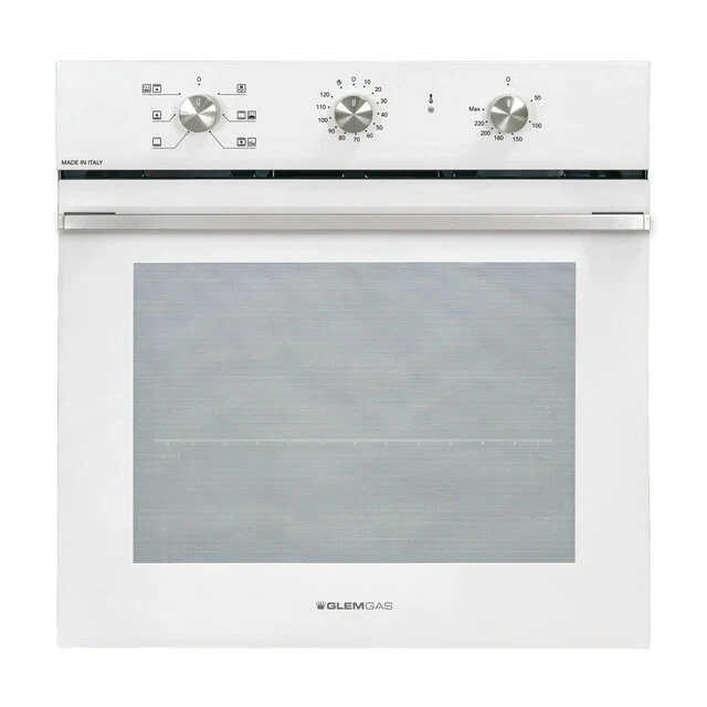 Forno da incasso elettrico Multifunzione 72 lt colore Bianco Glem Gas GFX62WH-S3