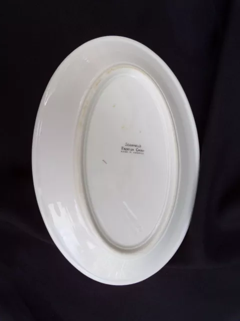 Union Pacific Railroad Blue and Gold Oval Platter 1930s Scammell 2