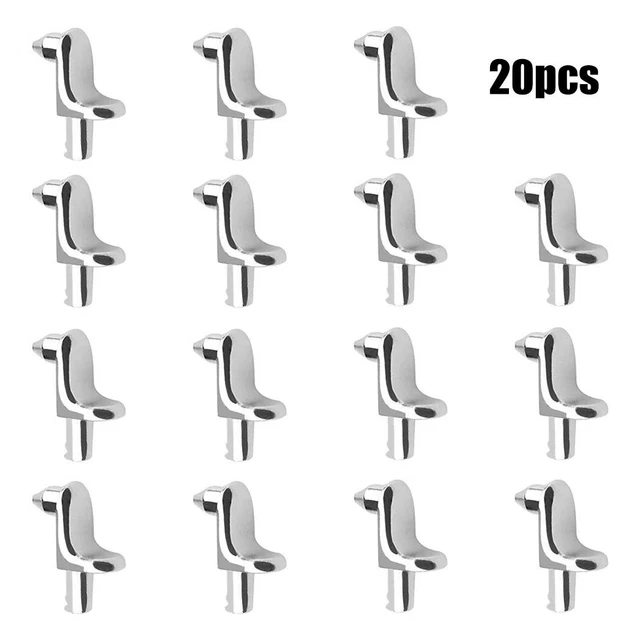 Accesorios Estantes Pequeña Cocina Armario Bolígrafos Colgador 20pcs Acero Inoxidable