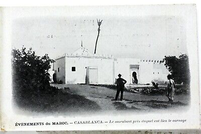 Marabout De Sidi Belyout Casablanca  Evenements Maroc Cpa  Postcard Ma256