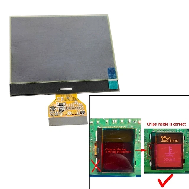 DASHBOARD LCD DISPLAY For ADI A4 B6 B7 Instrument Cluster Digital Pixel ...