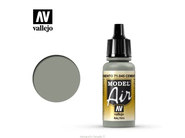 VALLEJO MODEL AIR 71045 - CEMENT GREY - ACRILICO 17ml