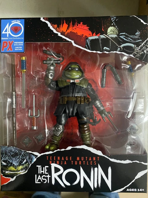 Figurine Playmates 'The Last Ronin' TMNT - Édition Chase Noir Et Blanc, Scellée, Exclusive (Nickelodeon)