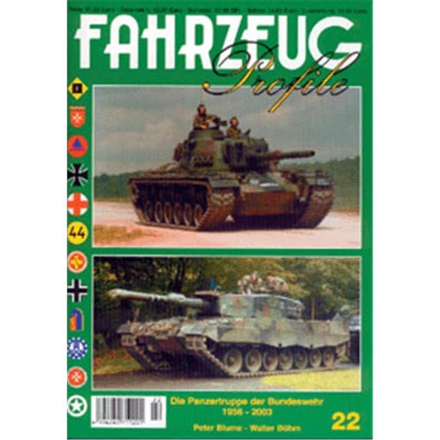 FAHRZEUG PROFILE. NR. 5. Die Panzertruppe der Bundeswehr 1956 - Heute. Flugzeug £12.94 - PicClick UK