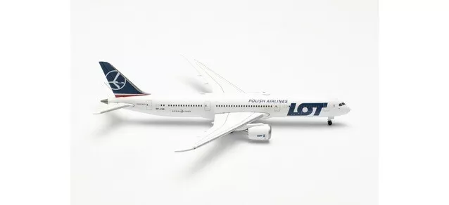 Herpa 536646 - 1/500 LOT Polish Airlines Boeing 787-9 Dreamliner – SP-LSG - Neu