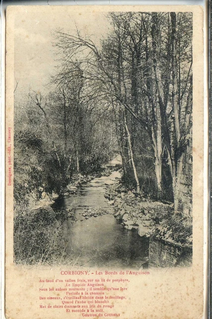 CP 58 Nièvre - Corbigny - Les Bords de l'Anguison