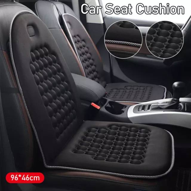 Car Front Seat Chair Cushion Soft Pad Cover Black Protector Mat Comfortable UK