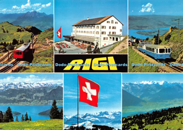 D035810 Rigi. Hotel Rigi Kulm. Vitznau Rigi Bahn. Arth Rigi Bahn. Urner. Unterwa