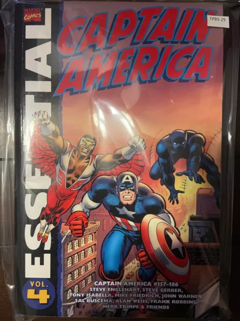Essential Captain America Vol 4 High Grade Marvel Trade Graphic Novel TPB5-29