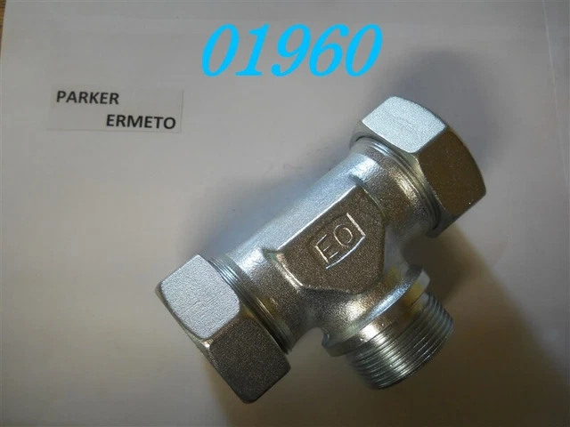 Parker Ermeto Raccordo A Vite A T Te 42-Pl 1 1/2" Plr