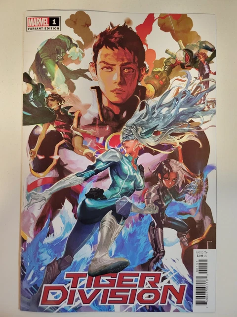 Tiger Division #1 Marvel 2022 Series Yune Variant 9.4 Near Mint