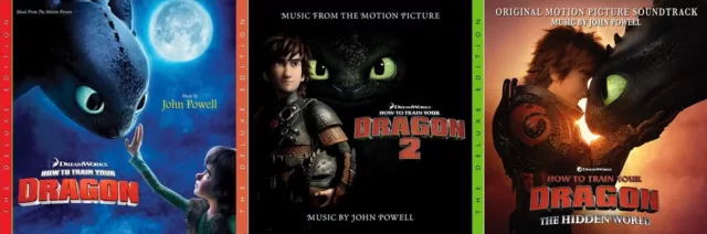 John Powell – How To Train Your Dragon 1-3 (2010-2019) Complete Scores 6CDs!!!