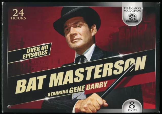 BAT MASTERSON STARRING Gene Barry (Television Marathon - 24 Hours - 8 ...