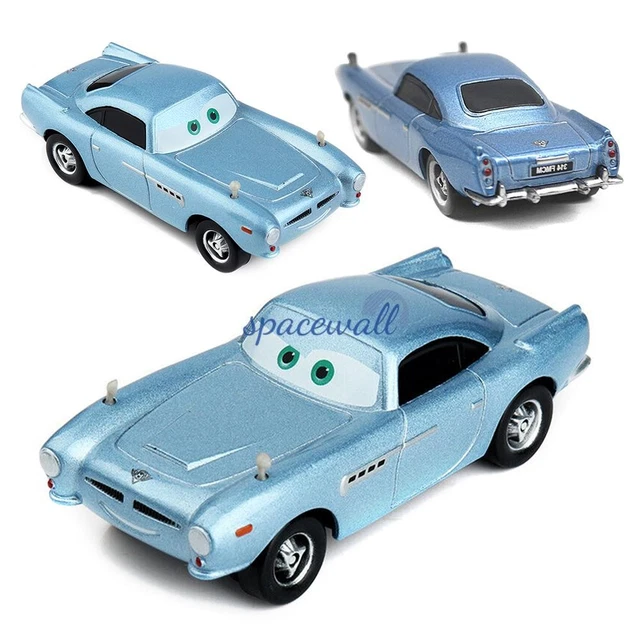 DISNEY PIXAR CARS 2 Finn McMissile 1:55 Diecast Model Toy Car Gift ...