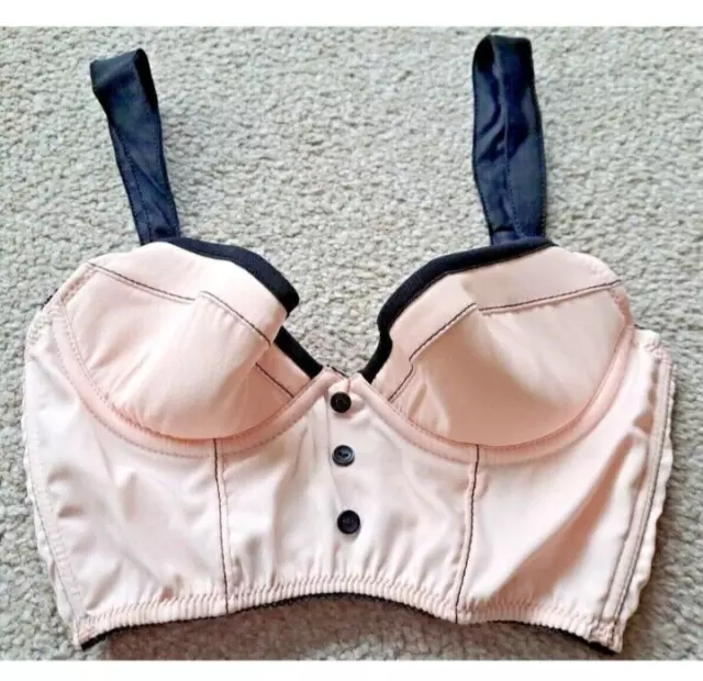 Wholesale Job Lot Ex High Street Peach And Black Bras 10 Items