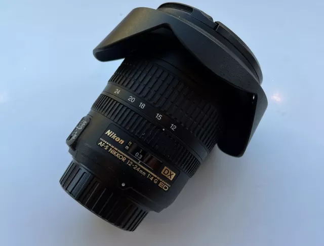 Nikon DX AF-S Nikkor 12-24mm f/4 G ED lens. Excellent!