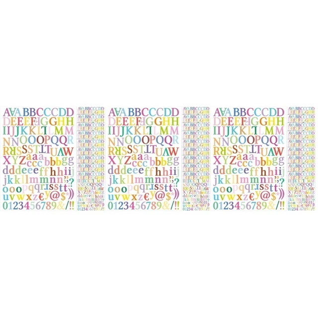 Décalcomanies De Lettres - CC Sims 4 Décorations Par Kaci