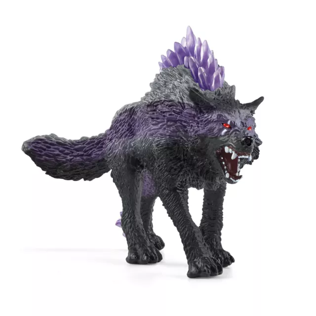 New 2022 Schleich 42554 Shadow Wolf model ELDRADOR Wolves toy fantasy beast toys