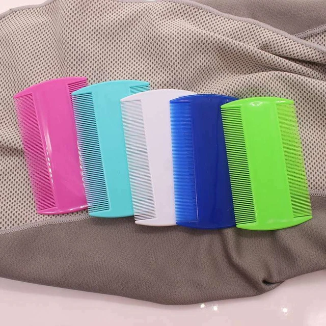 Comb Kids Head Lice Detection Pastel Nit Comb Double Sided Flea Pet Pastel Nit 2