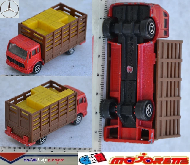 Camion Porte-fusée GMC Majorette échelle 1/87 HO - Modèle Occasion Kenworth 508D 1970 En Métal Noir