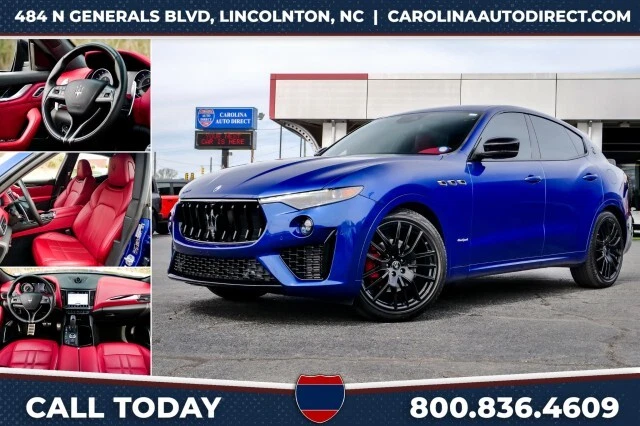 2021 Maserati Levante GranSport / Nerissimo Package / Panoramic Sunroof!