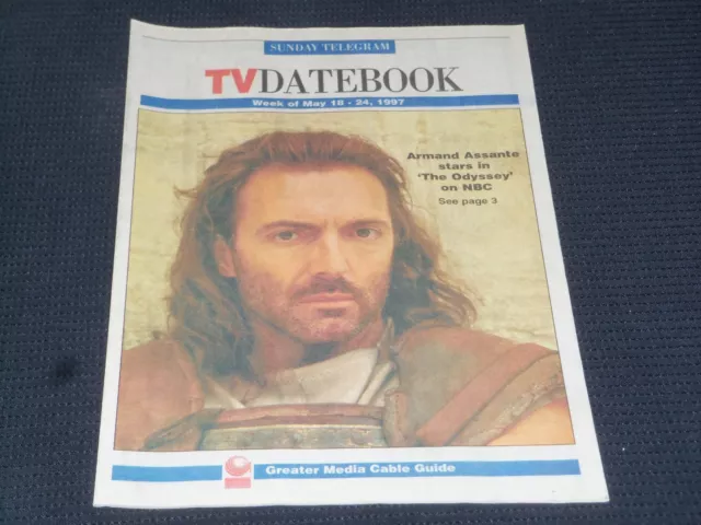 1997 May 18 Sunday Telegram Tv Datebook Magazine - Armand Assante - A 70