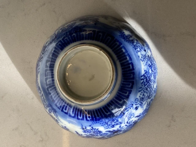 ANTIQUE CHINESE/JAPANESE BLUE and White Porcelain Plate/Dish £30.00 ...