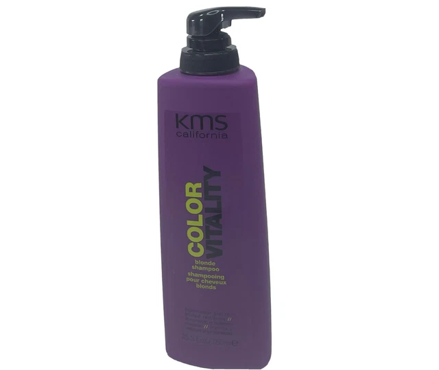 Color Vitality Blonde Shampoo by KMS for Unisex  Shampoo-25.3 oz