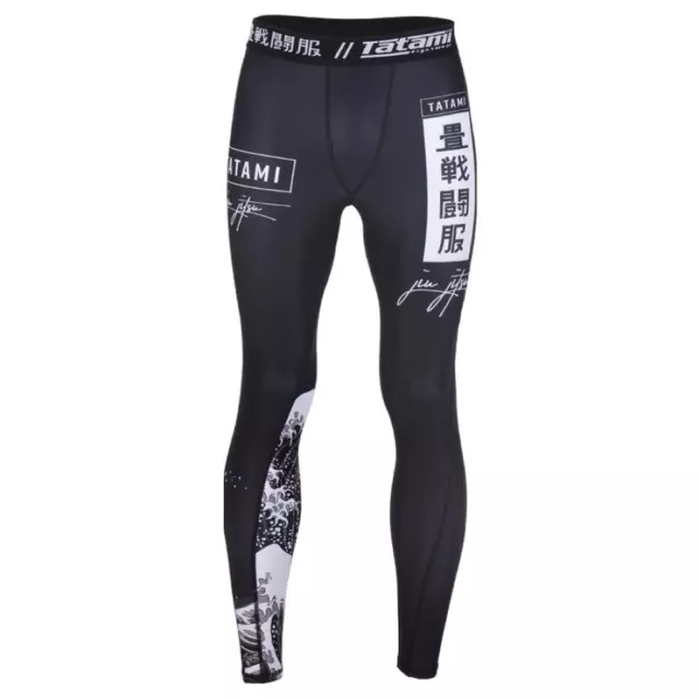 Tatami Kanagawa BJJ Spats MMA Compression Leggings Adult No Gi Grappling Tights