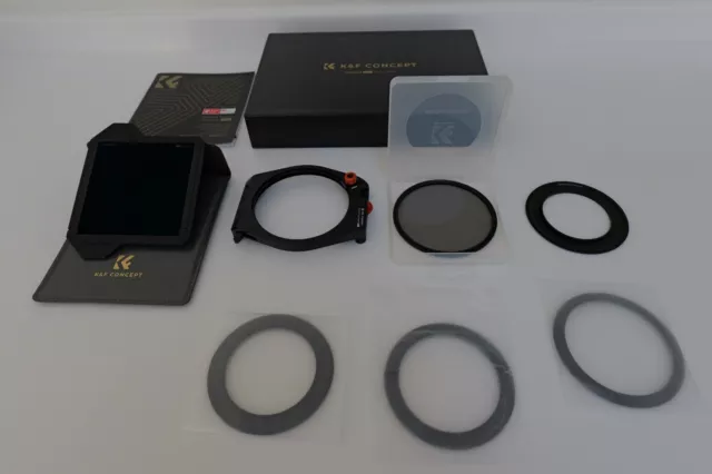 k&F Concept Nano-X Pro Series Filter Kit, Holder , CPL, ND1000