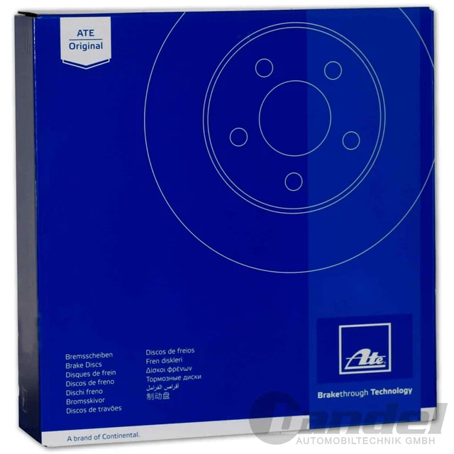 2 Disques De Frein Avant ATEC Germany Ø295mm - Compatible Nissan Qashqai J10, X-Trail T31