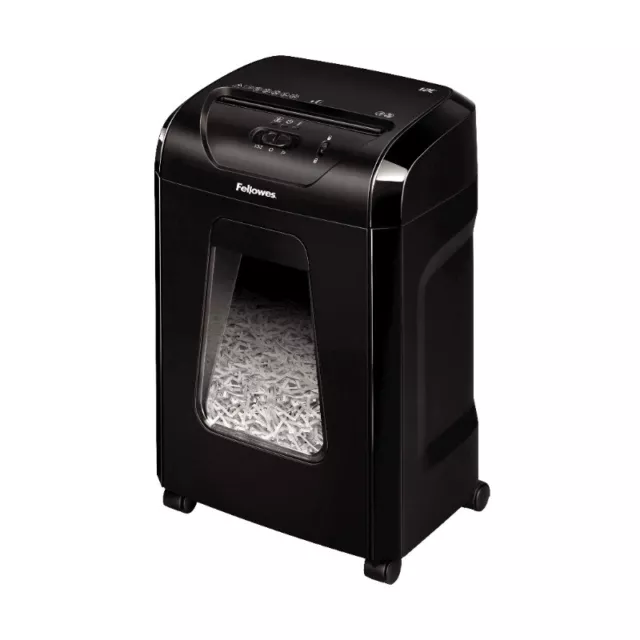 Fellowes Powershred 12 Sheet Cross-Cut Paper Home Office Paper Shredder