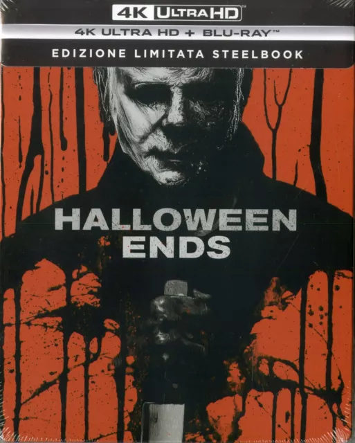 Halloween Ends. 4K Ultra HD (2022) 2 blu ray Steelbook