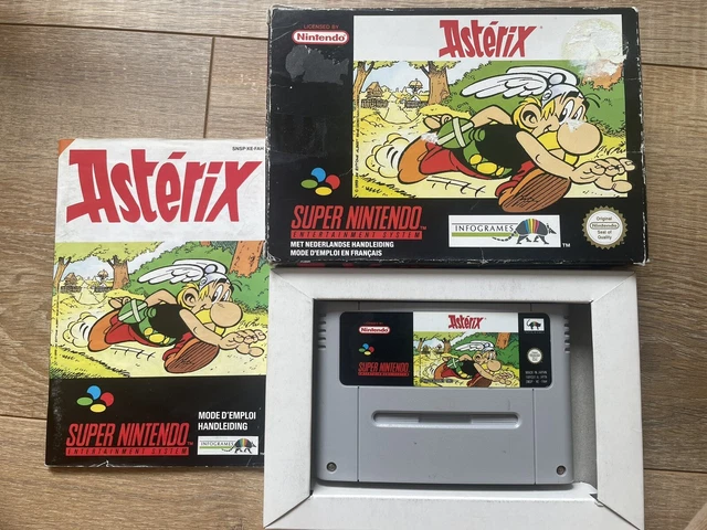 Astérix  super Nintendo SNES FR complet