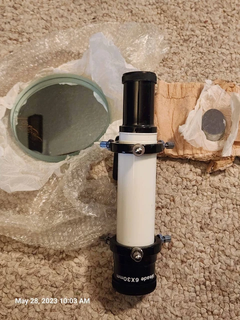 101mm Primary Mirror + Secondary Set reflector telescope + Mead 6 x 30 finder